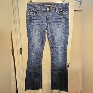 Express stella low rise bootcut jeans womans size 8